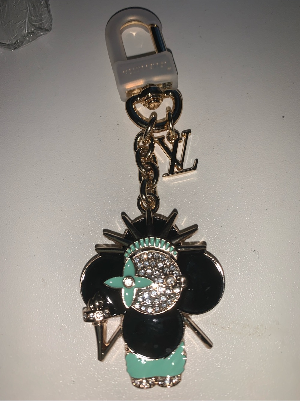 Vivienne purse/bag charm keychain